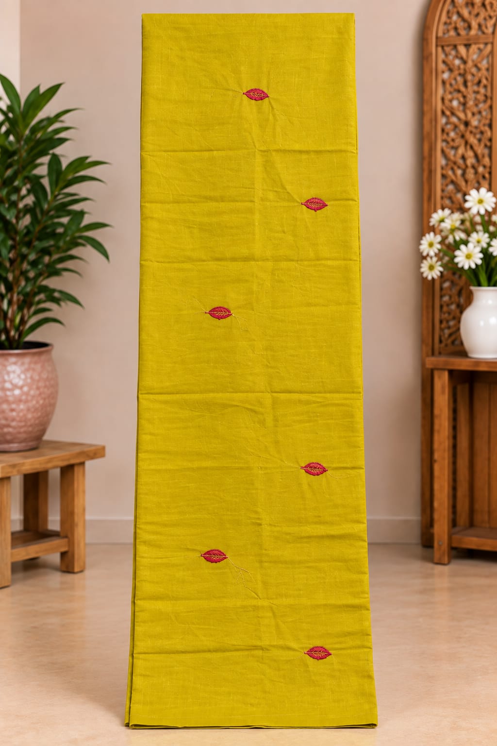 Yellow Kali  Kurta Set with Pant & Dupatta