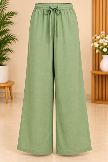 Sage green Embroidered Anarkali Kurta Set with Pant & Dupatta